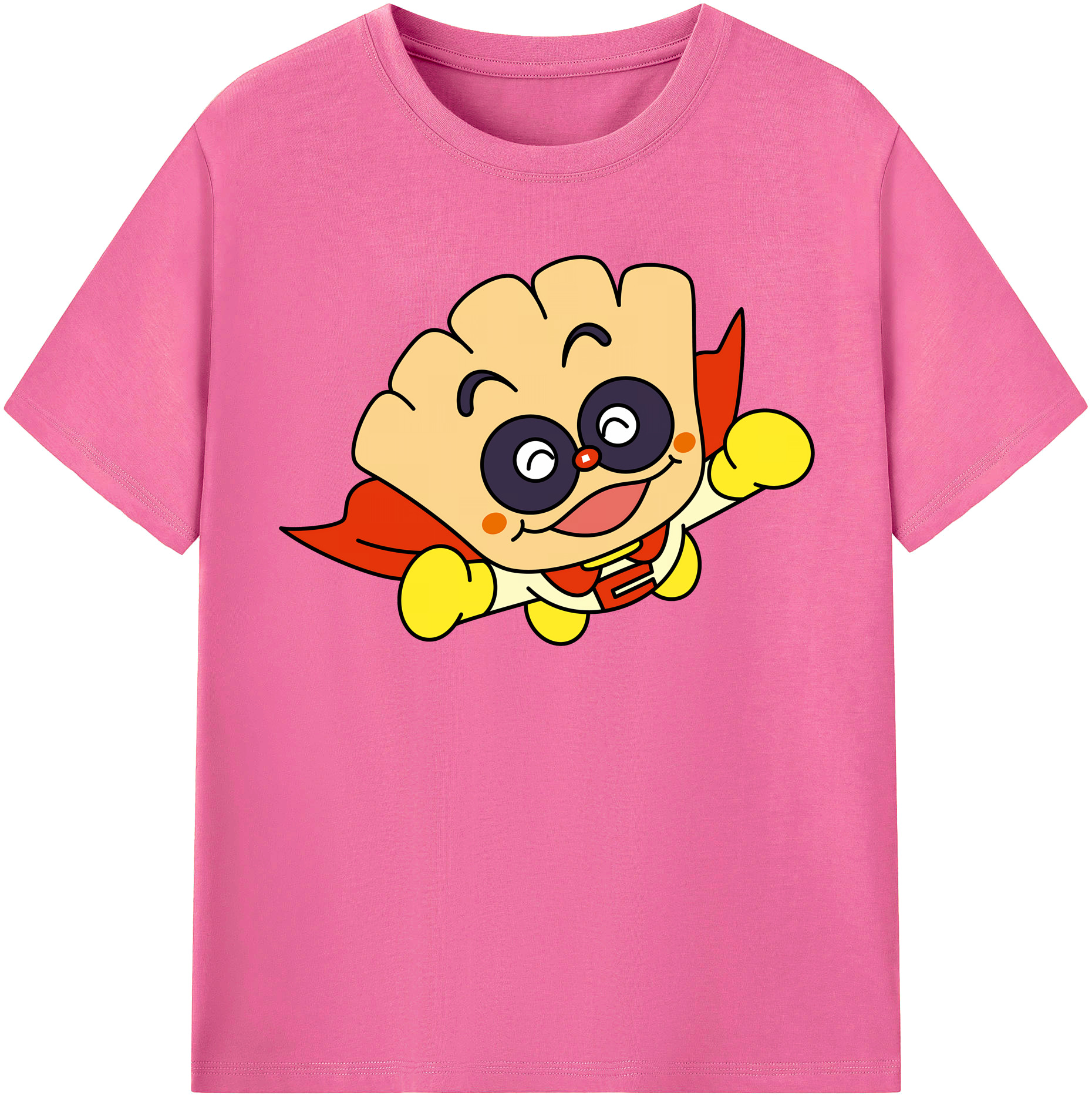 （画像用） アンパンマン Anpanman レディースカジュアルプリントTシャツ（綿100％）